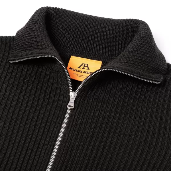 Specials X MJ Andersen-Andersen X Mj: Cardigan "Full-Zip Jacket" Made Of Pure Merino