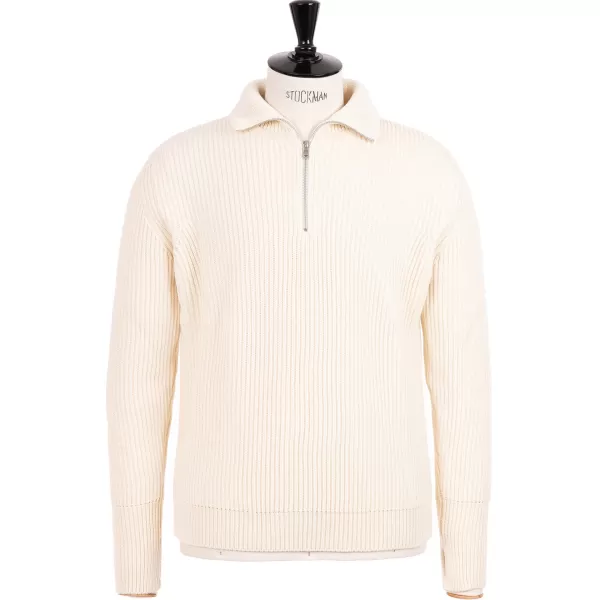 Specials X MJ Andersen-Andersen X Mj: Sweater "Half-Zip Troyer" Made Of Pure Merino