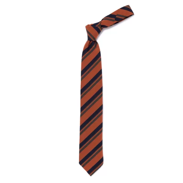 Cesare Attolini Archivio Storico: Tie "Multipli Estivi" In Wool And Cotton - Handrolle