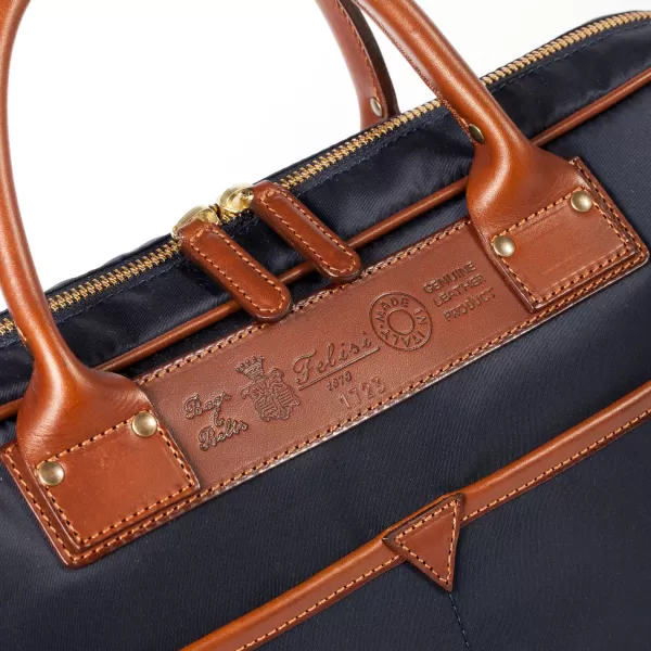 Felisi Bag "Carry On Combi" Made Of -Nylon And Saddle Leather