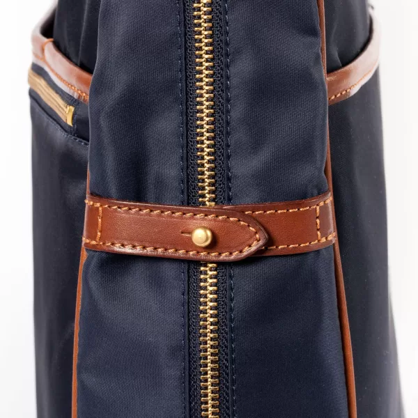 Felisi Bag "Carry On Combi" Made Of -Nylon And Saddle Leather