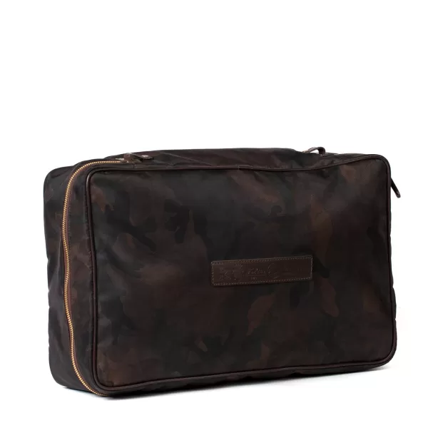 Felisi Bag "Laundry Bag" Made Of -Nylon And Saddle Leather - Handcrafte