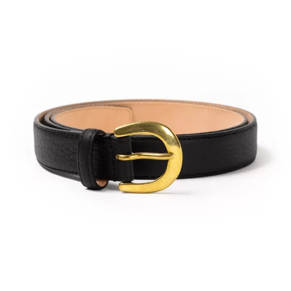 Simonnot-Godard Belt Made Of Original "Taurillons" Made Of Cub Leather - Handcrafted