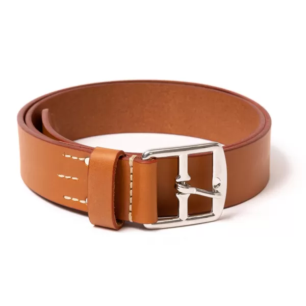 Felisi Belt "Saddle Strap" Made Of Light Brown Saddle Leather - Handcrafted