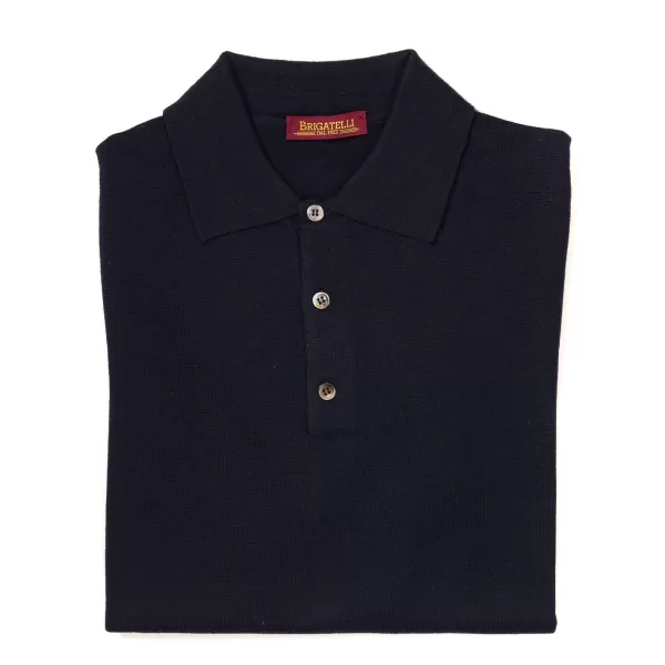 Brigatelli dal 1922 Per Michael Jondral: Knitted Polo Made Of Finest M