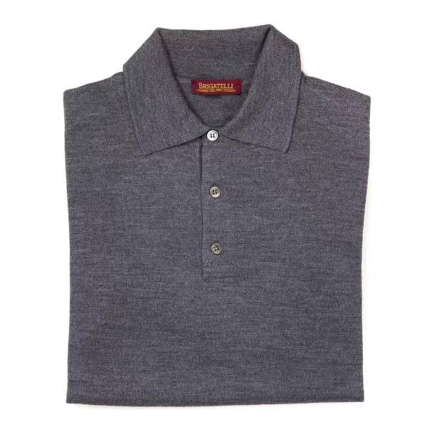 Brigatelli dal 1922 Per Michael Jondral: Knitted Polo Made Of Finest M