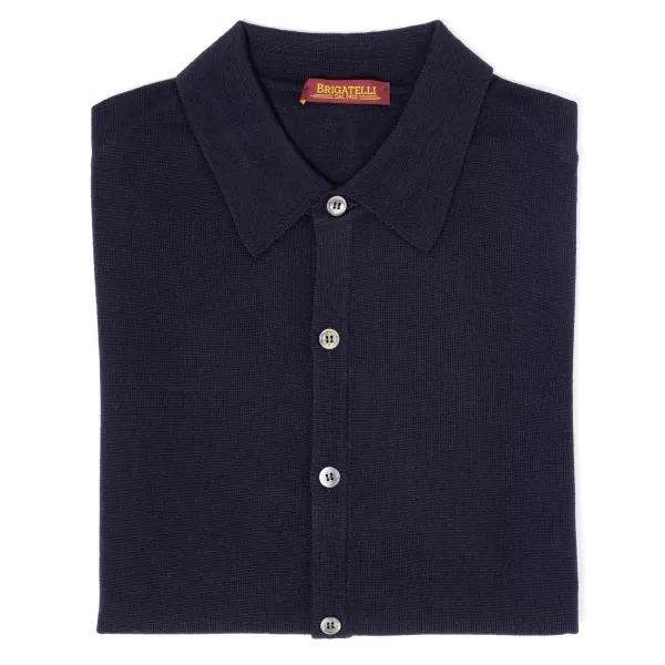 Brigatelli dal 1922 Per Michael Jondral: Knitted Shirt In The Finest M