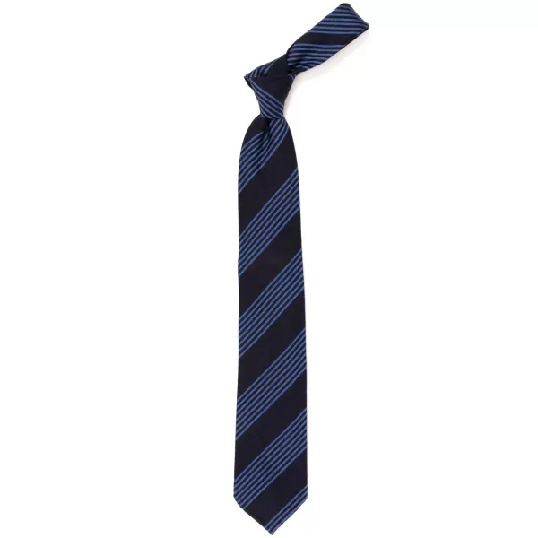 Cesare Attolini Ca Archivio Storico: Tie "Piu Strisce" Made Of Pure Silk - Hand Rolled
