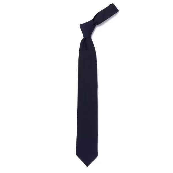 Cesare Attolini Ca Archivio Storico: Tie "Unita In Blu" Made Of Pure Wool And Cotton-
