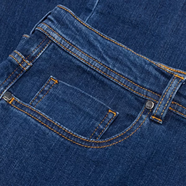 Cesare Attolini Ca Exclusively For Mj: Luxury Jeans "Soft-Denim" Made Of Soft Cotton M
