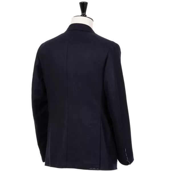 De Petrillo Club Button Jacket Made Of Wool And Cashmere By Drago - Ha