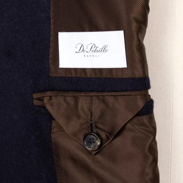 De Petrillo Club Button Jacket Made Of Wool And Cashmere By Drago - Ha