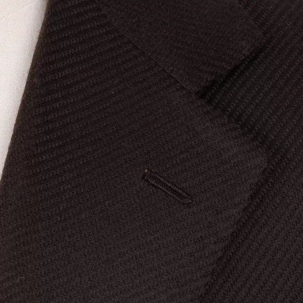 Cesare Attolini Coat "Capodimonte" From Scottish Lambswool And Cashmere - Pure Handwor