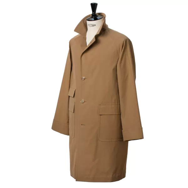 Coherence Coat "Corb Ii" Made Of Japanese Cotton Poplin