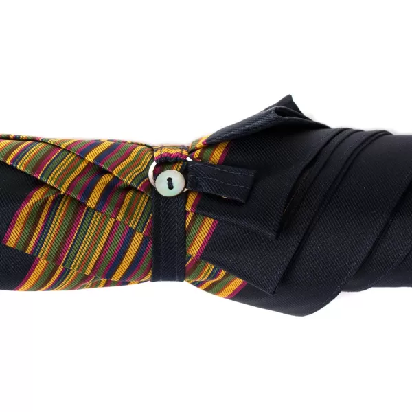 Maglia Dark Blue Cane Umbrella "Lord" With Polished Maple Handle