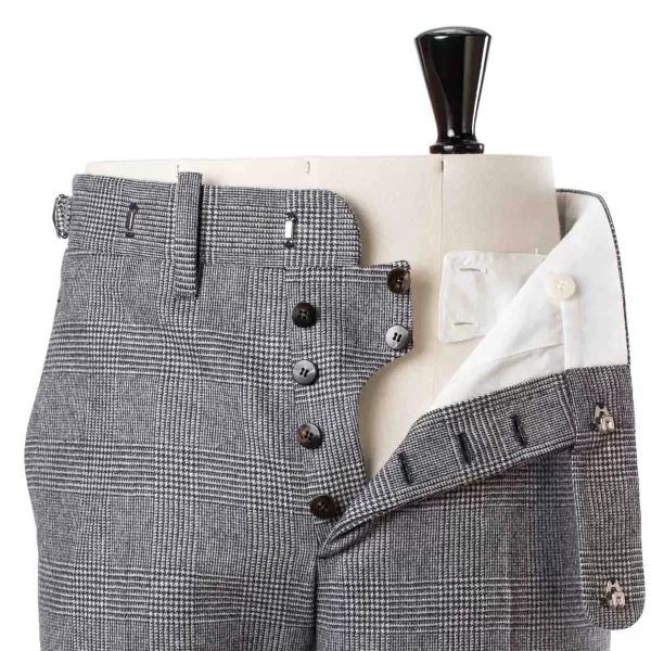 Cesare Attolini Double-Breasted Suit "Il Vero Gentiluomo" Made Of English Wool By Fox