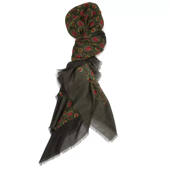 Petronius Exclusive For Michael Jondral: Carree Scarf "Nuovo Turco" In Wool And