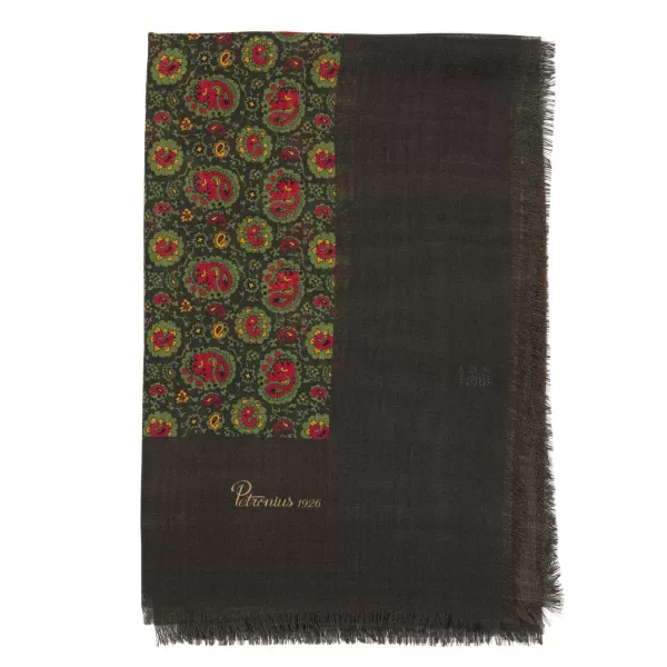 Petronius Exclusive For Michael Jondral: Carree Scarf "Nuovo Turco" In Wool And