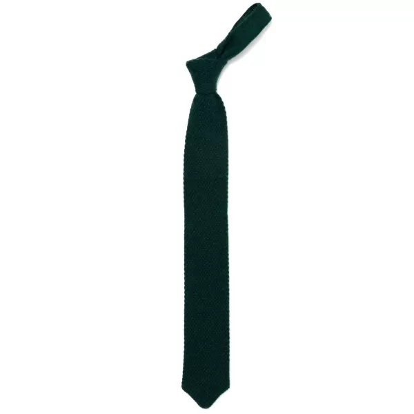 Petronius Exclusive For Michael Jondral: Knitted Tie "Crochet" In Pure Cashmere
