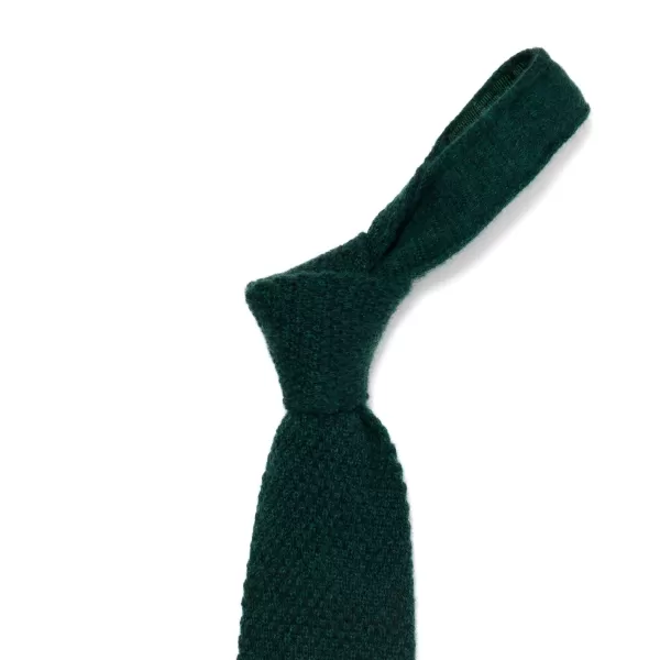 Petronius Exclusive For Michael Jondral: Knitted Tie "Crochet" In Pure Cashmere