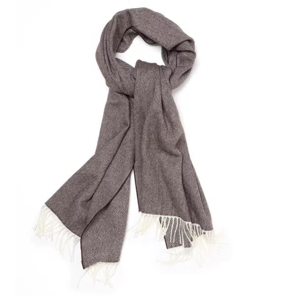 Petronius Exclusive For Michael Jondral: Scarf "Natte" In Pure Escorial Wool
