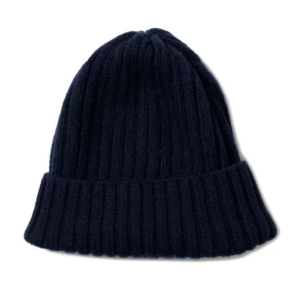 Fedeli Exclusively For Michael Jondral: Dark Blue Knitted Cap Made Of Cashmer
