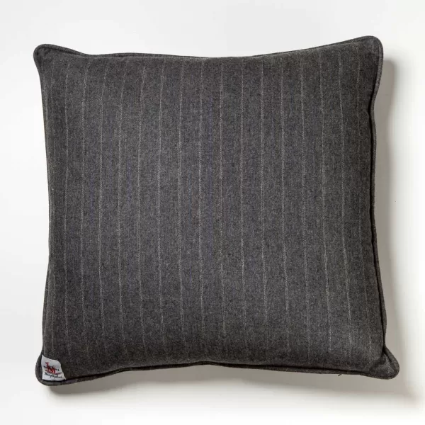 Fox Brothers Exclusively For Michael Jondral: Pillow Made Of Original Fox Flannel With Chalk Stripes