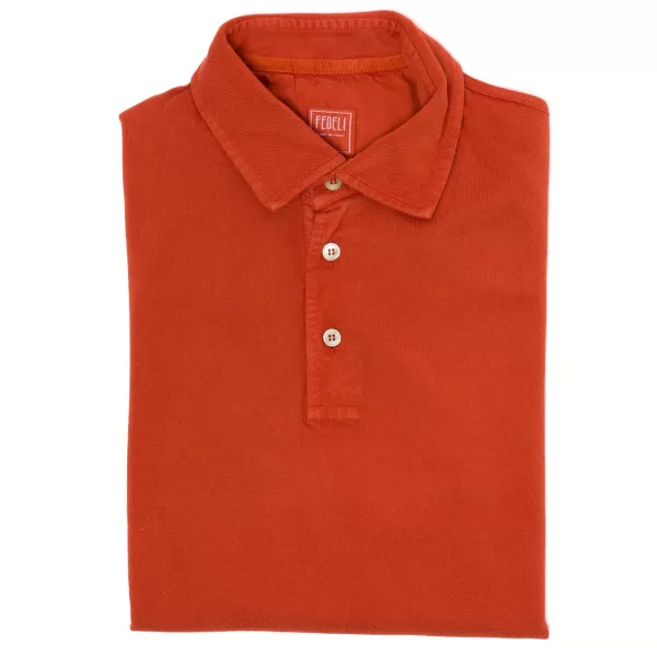 Fedeli Exklusiv Fur Michael Jondral: Longsleeve-Polo "North" Aus Reiner Giza-