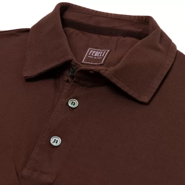 Fedeli Exklusiv Fur Michael Jondral: Longsleeve-Polo "North" Aus Reiner Giza-