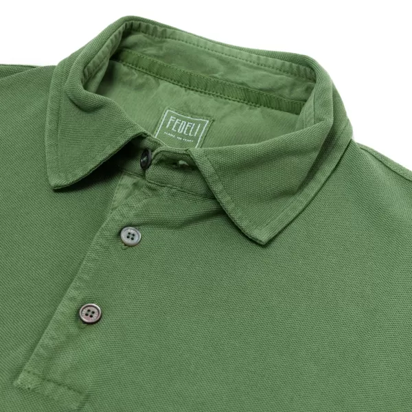 Fedeli Exklusiv Fur Michael Jondral: Longsleeve-Polo "North" Aus Reiner Giza-