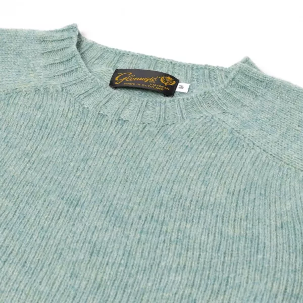 Glenugie Exclusive X Mj: Sweater "Round Jumper" Made Of Pure Wool - Ci