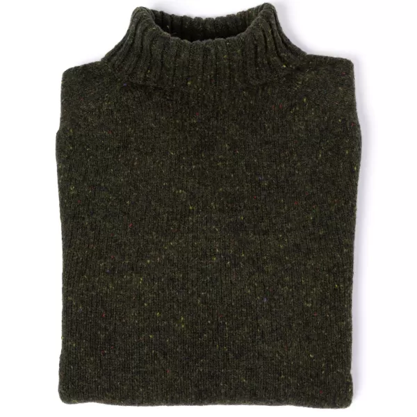 Glenugie X Mj: Pure Wool "Donegal Polo Jumper" Sweater - Supersoft Lam