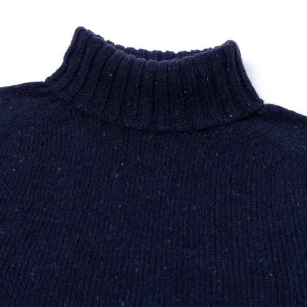 Glenugie X Mj: Pure Wool "Donegal Polo Jumper" Sweater - Supersoft Lam