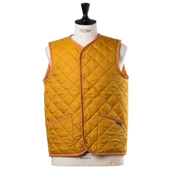 Specials X MJ Lavenham X Mj: Quilted Vest "Thornham Gillet" In Diamond Quilting