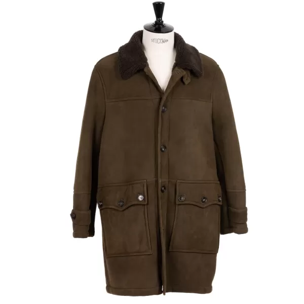 Valstar Leather Jacket " Norrland Coat" Made Of Lambskin - Curley Lambs