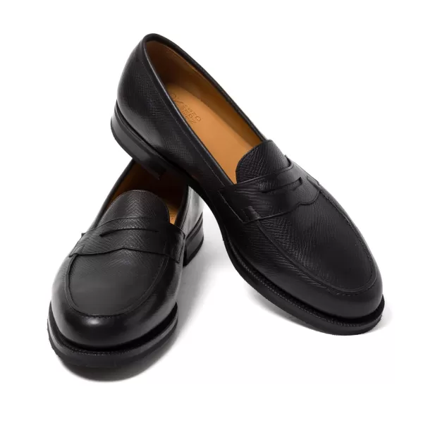 Edward Green Limited Edition: Duke Loafer "The Grain Winter-Windsor" In French Wax-