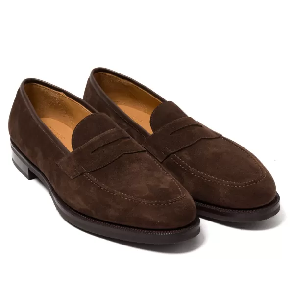 Edward Green Limited Edition: Duke Loafer "The Suede Winter-Windsor" In Italian Sue