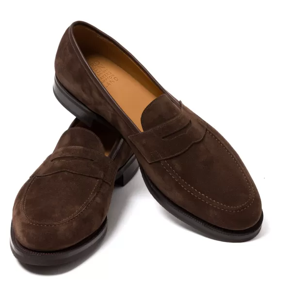 Edward Green Limited Edition: Duke Loafer "The Suede Winter-Windsor" In Italian Sue