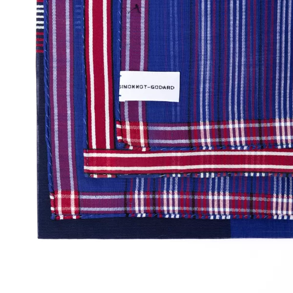 Simonnot-Godard Limited Edition: Handkerchief "Vintage Shetland 1960" Made Of Pure Cot