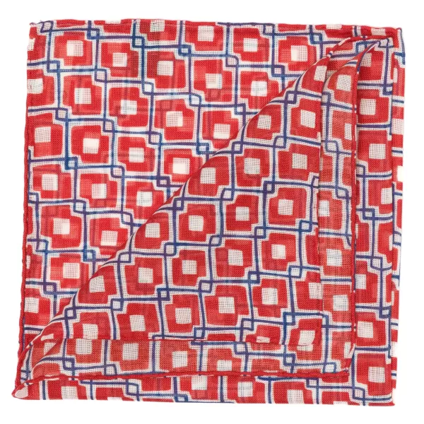 Petronius Limited Edition: Wool And Silk Pocket Square "Vintage 55