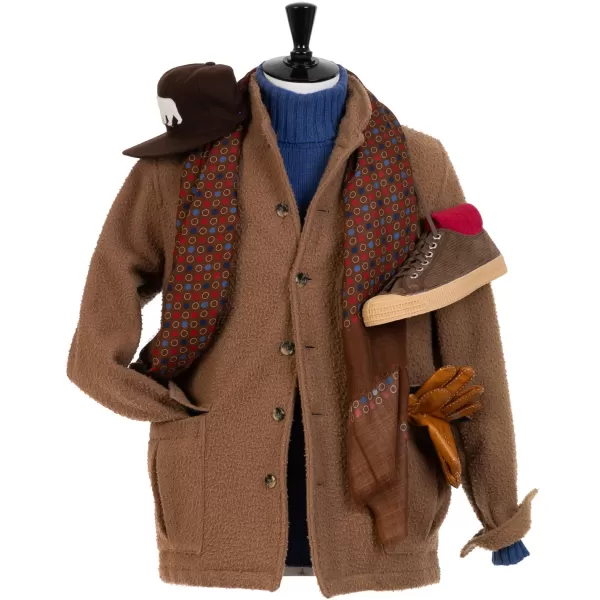 Justo Gimeno Limited Edition X Mj: Hemd-Jacke "Maremma Teba Jacket" Aus Original Ca