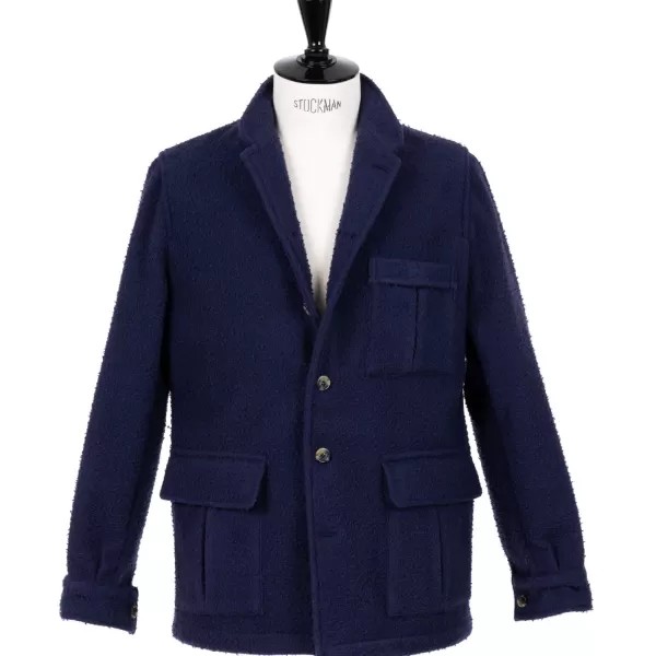 Justo Gimeno Limited Edition X Mj: Shirt-Jacket "Maremma Teba Jacket" In Original C