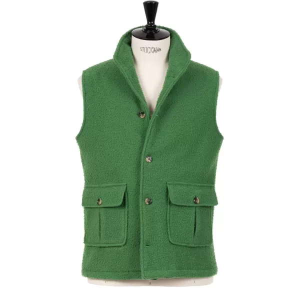 Justo Gimeno Limited Edition X Mj: Vest "Maremma Teba Vest" Made From Original Case