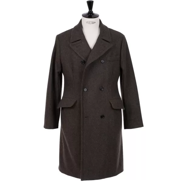 L Impermeabile L'Impermeabile X Michael Jondral: "The Heritage Ulster" Coat In A Wool
