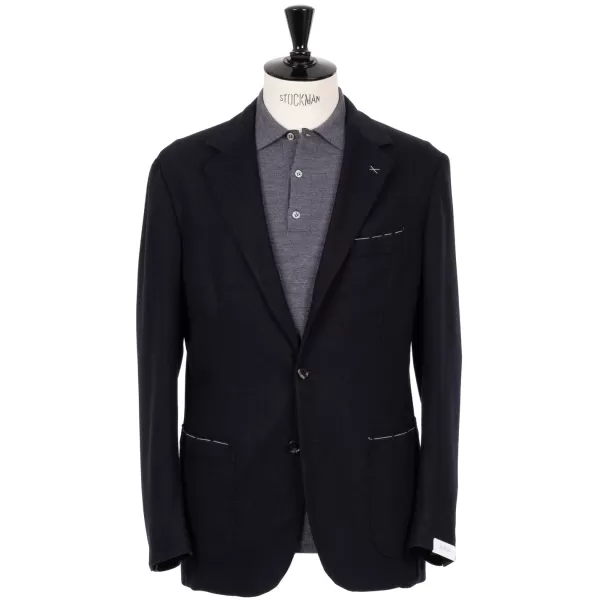 De Petrillo Lusso Moderno Jacket Made From A Wool Mix By Ferla - Handm