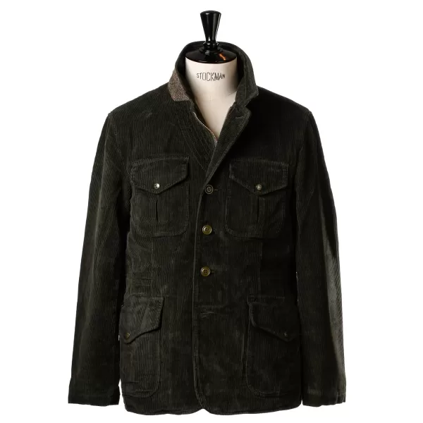 Manifattura Ceccarelli X Mj - Fieldjacket "Alligator" Made Of Cotton C