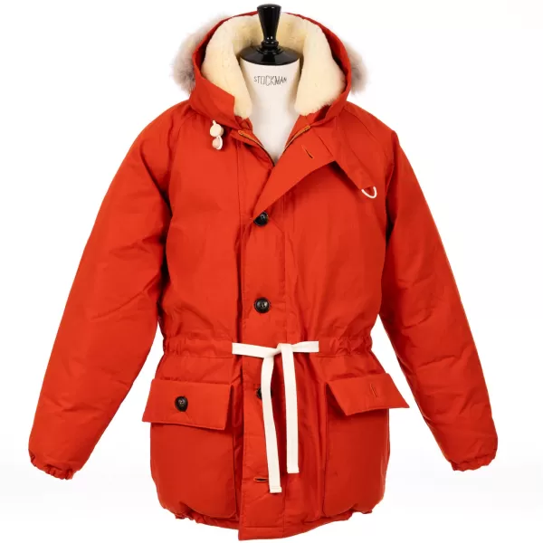 Specials X MJ Nigel Cabourn X Mj: Down Parka "Iconic Everest" In Ventile Cotton