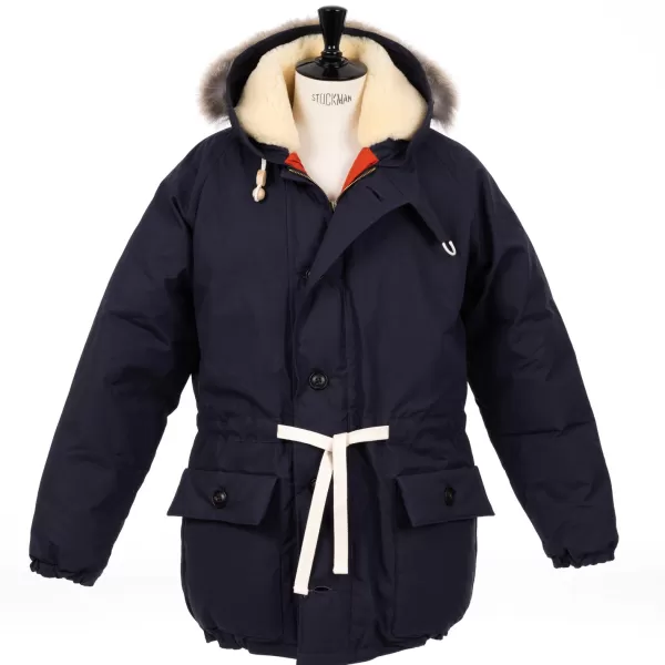 Specials X MJ Nigel Cabourn X Mj: Down Parka "Iconic Everest" In Ventile Cotton