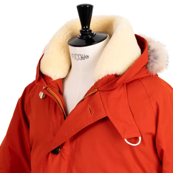 Specials X MJ Nigel Cabourn X Mj: Down Parka "Iconic Everest" In Ventile Cotton