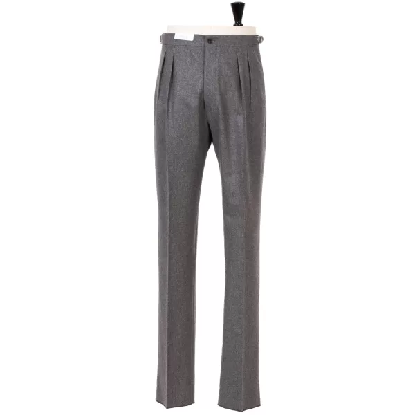 De Petrillo Pants "Lo Stile Di Toto" In Pure Wool From Drago - Handmade